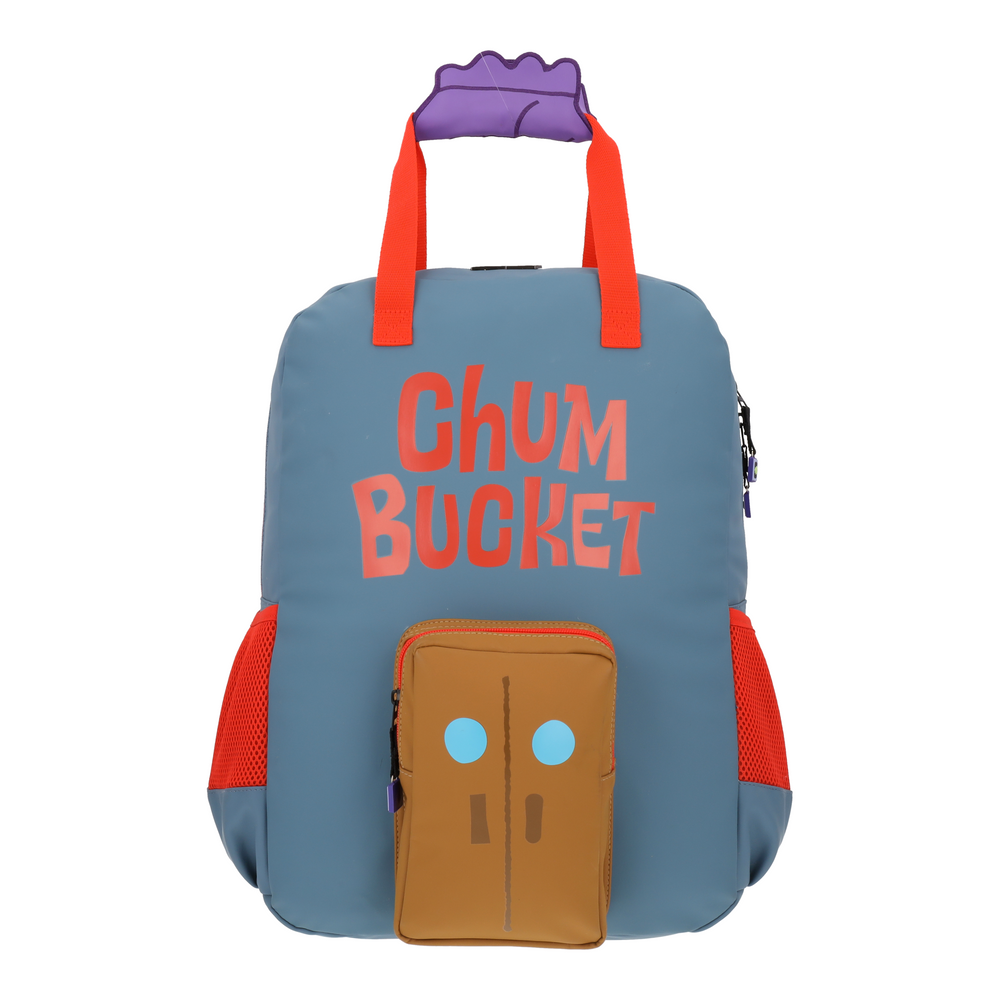 Mochila Bob Esponja de Restaurante Balde de Carnada Edición Limitada